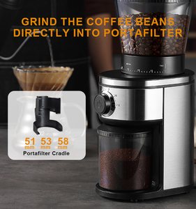 Moulin à café mécanique à meules coniques, dosage quantitatif, 160 W, usage domestique, pour la vente en gros en magasin transfrontalier - Product Image 5