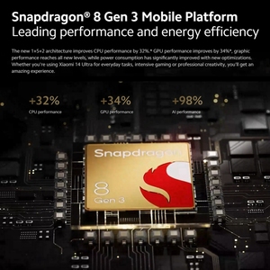 Versione Globale Originale Xiaomi <span class=keywords><strong>14</strong></span> Ultra 5G <span class=keywords><strong>Telefono</strong></span> 16GB 512GB 6.67 Pollici MIUI <span class=keywords><strong>14</strong></span> Funzione NFC Smartphone - Product Image 3