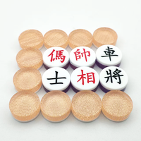 Jeu de dames de luxe personnalisé en acrylique plaqué or, jeu de dames de couleur, jeu d'échecs chinois, jetons de poker, vente en gros