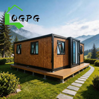 Maisonnette préfabriquée sur roues, facile à construire, modulaire, moderne et portable pour une vie compacte