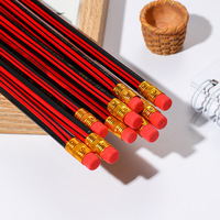 Ensemble de crayons en bois standard Y622 Chxn 2b, dureté HB, pour le bureau et l'école, avec gomme, emballé