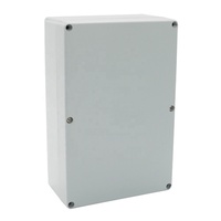 Boîte de moulage sous pression robuste, boîtier en aluminium étanche de haute qualité 222x145x75mm