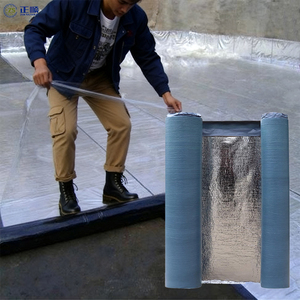 <span class=keywords><strong>Membrane</strong></span> imperméable en bitume SBS auto-adhésive moderne avec feuille d'aluminium pour la réparation des toits et des fondations, résistante aux UV, écologique - Product Image 3