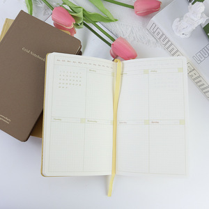Diario de Lino A5 Personalizado, Cuaderno Planificador Diario de 365 Días, Funda de Tela, Cuaderno de Afirmación con Encuadernación en Papel, Rejilla Personalizable - Product Image 3