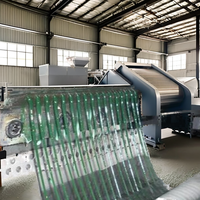 Granulateur industriel à vis simple POKS 100-150 kg/h pour le recyclage de films plastiques MLLDPE, machine à fabriquer des granulés à faible consommation d'énergie