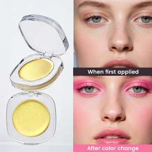 Rubor 3 en 1 de Lujo con Logotipo Personalizado, Multiusos, que Cambia de Color, Resistente al Agua, Mate, Natural, Esencia de Rubor Hidratante, Crema de Rubor - Product Image 4