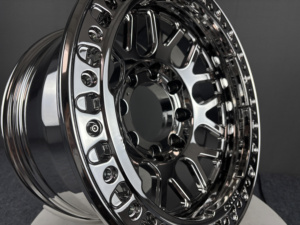 ล้อฟอร์จ VIAOL 4x4 สำหรับรถกระบะ SUV ออฟโรด ขอบล้อแบบ Beadlock ขนาด 16 17 18 นิ้ว ชุบโครเมียม สำหรับรถ Wrangler และ Tank - Product Image 3