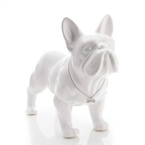 Decorazione per Soggiorno, Regalo per Migliore Amico, <span class=keywords><strong>Bulldog</strong></span> <span class=keywords><strong>Francese</strong></span> in Resina Nera - Product Image 4