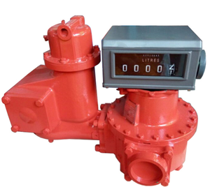 燃料油ステーション流量メーターをアンロードするための重力ロータリーベーンフローメーター - Product Image 1