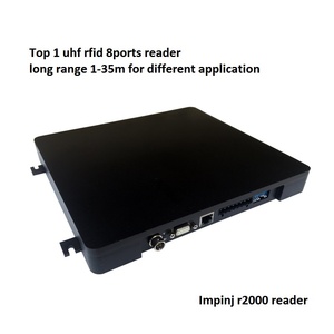 R2000 8-портовый UHF RFID считыватель спортивного времени, система программного обеспечения для марафона, спорт, хронометраж, 860-960 МГц, продукт контроля доступа - Product Image 2