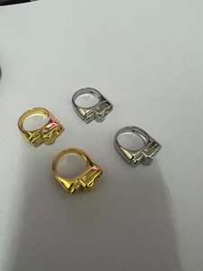 Anillo de Diseño Creativo Estilo Punk Vintage Chapado en Oro con Forma de Encendedor, Anillo Geométrico Personalizado para Decoración - Product Image 5