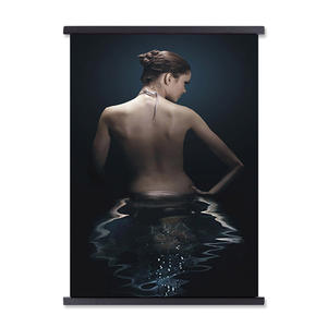 Özel Modern ev dekorasyonu duvar sanatı askı kadınlar geri fotoğraf baskı Poster baskı DIY manyetik çerçeve - Product Image 4