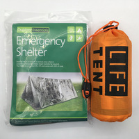 Sac de couchage d'urgence en feuille métallisée pour camping, randonnée, et situations de catastrophe naturelle, personnalisable avec LOGO, vente en gros