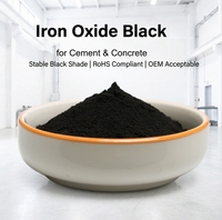 Oxyde de fer noir 357 en gros pour béton coloré et briques de ciment