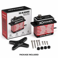 Moteur servo numérique sans balais XQ-POWER 85kgcm, couple géant, étanche, engrenage en acier 25T, programmable pour voiture RC, robot, 16.8V