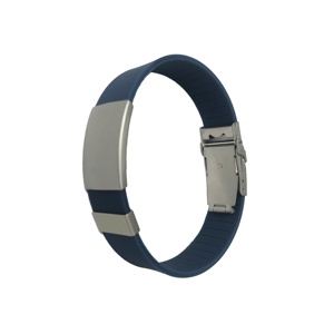 Personalizable respetuoso del medio ambiente silicona <span class=keywords><strong>moda</strong></span> encanto pulseras/pulseras en línea silueta Accesorios - Product Image 1