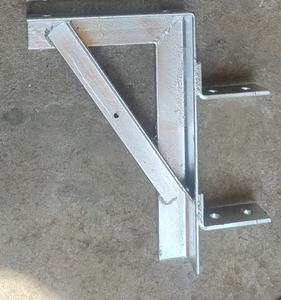 Support d'angle en acier galvanisé à chaud Support d'angle robuste pour la construction et le rayonnage OEM disponible - Product Image 2