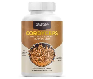 ओईएम प्राइवेट लेबल हर्बल आहार अनुपूरक कॉर्डिसेप्स साइनेंसिस अर्क कैप्सूल प्रतिरक्षा को बढ़ावा देते हैं
