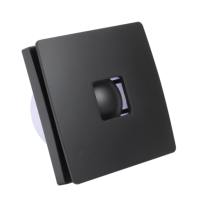 Nouveau ventilateur extracteur mural carré en plastique de 6 pouces à persiennes pour la maison, modèle 2025, en promotion