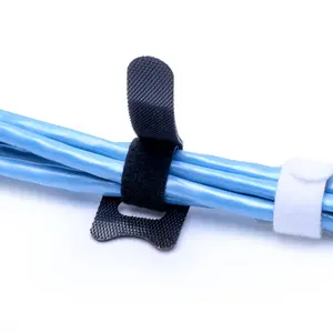 Fscat black magnetic zip ties wrap pp and nylon66 cable wire tie