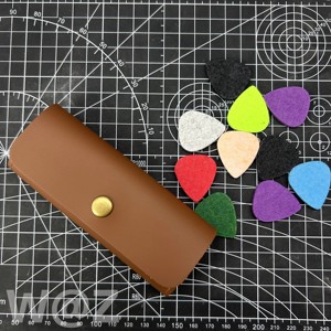 Estuche para 6 Púas de Guitarra/Bajo, Material PU, Bolsa de Almacenamiento Portátil para Púas de Guitarra, Regalo para Guitarristas - Product Image 6