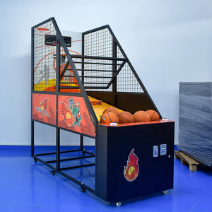 Máquina de Baloncesto Arcade Operada con Monedas para Adultos, Personalizada de Fábrica, Venta al por Mayor, Fabricada en Metal con Proyector - Product Image 1