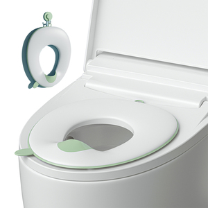 Fundas Impermeables para Asiento de Inodoro, Asiento de <span class=keywords><strong>Baño</strong></span> Portátil de Plástico PP para Niños, Accesorios de <span class=keywords><strong>Baño</strong></span> para Entrenamiento de Bebés - Product Image 1