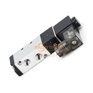 Vanne solénoïde à deux positions et cinq voies Sxqd 4V110 06 pour commande de vérin électropneumatique, montage sur panneau - Product Image 2