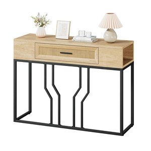 Solid Wood <b>Console</b> <b>Table</b> Designer Living Room Furniture Hand Carved Stylish Entryway <b>Console</b> <b>Table</b> With Elegant Wooden Craft - Product Image 1