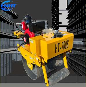 Asphalt Vibratory Roller <b>Compactor</b> Single Drum Roller with Changchai Engine Diesel-Powered High Efficiency Pump Motor Components - Product Image 1