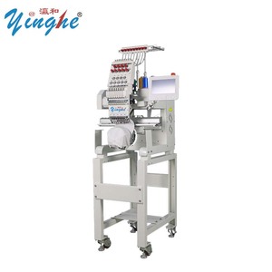 เครื่องปักคอมพิวเตอร์อเนกประสงค์ 3 in 1 แบบหัวเดียว 9 เข็ม สำหรับปักเสื้อผ้า/งานปักแบบเรียบ/ปักหมวก ได้รับมาตรฐาน CE สำหรับงานปักโมโนแกรม - Product Image 2