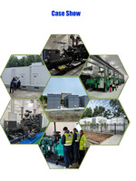 Groupe électrogène diesel continu Leiming Power 300-625 kW 500 kVA avec ATS, type silencieux