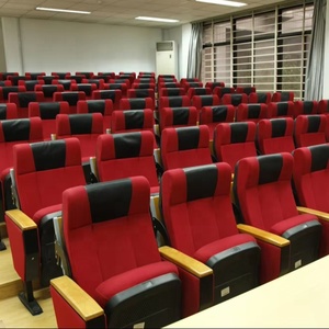 Mobiliário teatro Cadeiras auditório com mesa dobrável Teatro Leture Hall Seat <span class=keywords><strong>Church</strong></span> Chair - Product Image 1