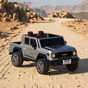 Nouvelle voiture électrique pour enfants 24V, deux places, tout-terrain, quatre roues, télécommande, voiture électrique pour enfants, camionnette Toyota, jouet - Product Image 5
