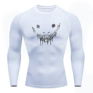 T-shirt de sport à manches longues pour homme, à séchage rapide, à compression athlétique, à haute élasticité, ajusté, pour la salle de sport, la course à pied, <span class=keywords><strong>le</strong></span> basketball, les sports - Product Image 4