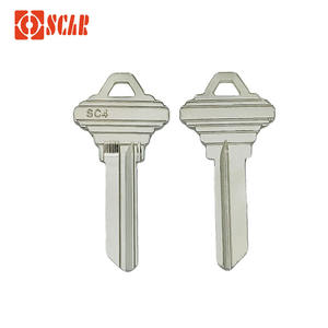Llave de puerta popular adecuada para el mercado americano SC4 Llave de cobre en blanco Suministros de <span class=keywords><strong>cerrajero</strong></span> Llaves de latón - Product Image 2