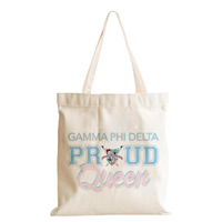Tas Tote Chi Eta Phi Terbaru, Tas Kanvas, Merchandise Sorority, Hadiah, Tas Belanja Reusable, Tas Tangan, Hadiah Sorority untuk Perjalanan, Custom