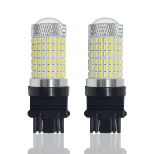 Hổ phách CANBUS Xe Dẫn đèn báo rẽ không có lỗi không có đèn flash 12V S25 1156 bau15s 1157 3156 7440 7443 Bóng đèn siêu sáng tự động phanh - Product Image 1