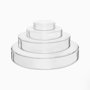 Vidro borosilicato alto claro resistente ao calor <span class=keywords><strong>Petri</strong></span> <span class=keywords><strong>Dish</strong></span> para uso cultura celular laboratório - Product Image 2