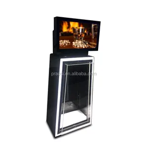 Plastic Acrylic Material Advertising POP Display With Lcd Screen For Retail Store Bar