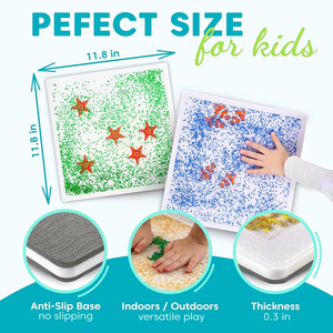 Mayki เสื่อเจลพีวีซีสำหรับเด็กเสื่อมประสาทสัมผัสทางประสาทสัมผัสแบบไดนามิกอุปกรณ์ในห้องสำหรับเด็กออทิสติก - Product Image 4