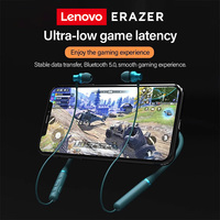 Écouteurs sans fil TWS Lenovo ERAZER XE05 MAX à tour de cou, son surround stéréo 8D, pour le sport et le fitness