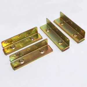 Modern 6-Inch Color Zinc Surface Treated 1.8mm Thickness Bed Hinge Furniture Hinges Easy Installation <b>for</b> Bedroom Application - Product Image 4