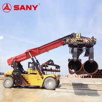 Chargeur télescopique SANY 45T Reach Stacker avec une hauteur de levage de 15100 mm pour la manutention des conteneurs