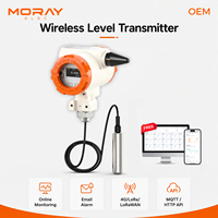 Transmetteur de niveau hydrostatique submersible Moray ME6001W haute précision 4G NB-IoT LoRaWAN MQTT, capteur de niveau de réservoir d'eau