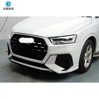 Pour Audi Q3, modification de l'assemblage du pare-chocs avant en kit de pare-chocs RSQ3, mise à niveau pour les modèles anciens 2012-2018, calandre en nid d'abeille RSQ3