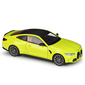 Hot 1:23 B-M-W M4 Licence Produit Pullback Voiture Alliage Véhicule Modèle Ornements Simulation Alliage Moulé Sous Pression Modèle De Voiture En Alliage - Product Image 1