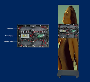 Pantalla LED Digital Inteligente Portátil P2 P1.86, IP65 Resistente al Agua, Brillo de 5000 cd, HDR 1000, 1080P, para Interiores y Exteriores, Eventos, Comercios - Product Image 5