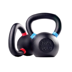 Ketlebell Ketlebell personnalisé de 8kg en usine professionnelle Kettelbell de 14 Kg Kettlebell en fonte enduite de poudre à vendre - Product Image 1