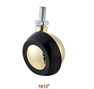 2-Zoll-Möbelrollen aus Zink legierung Twin M8 M10 Drehs tiel mit Gewinde Leicht beweglicher Bürostuhl Lenkräder für Büromöbel - Product Image 1